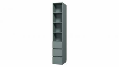 Шкаф открытый с ящиками "Глория"